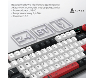 Ajazz AK820 MAX Avocado Switch Black Gray RGB z ekranem - 1536370 - zdjęcie 9